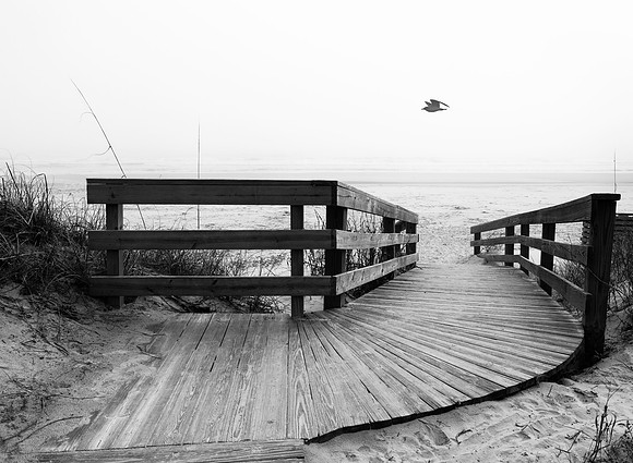 Fog at West Beach, Kiawah Island